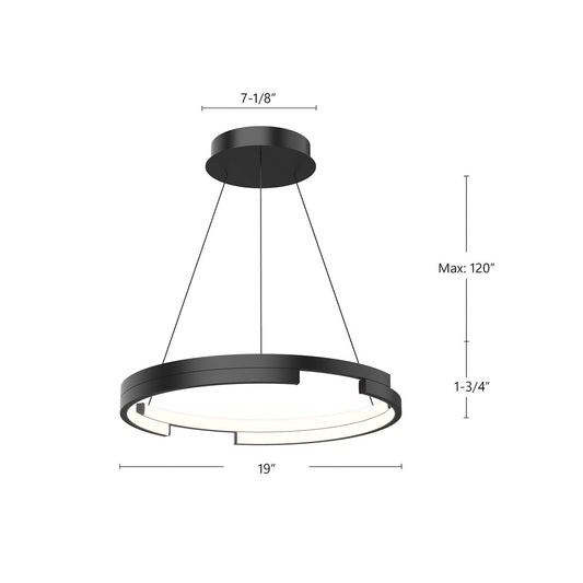 Kuzco Lighting-PD52719-BK|ALT|1