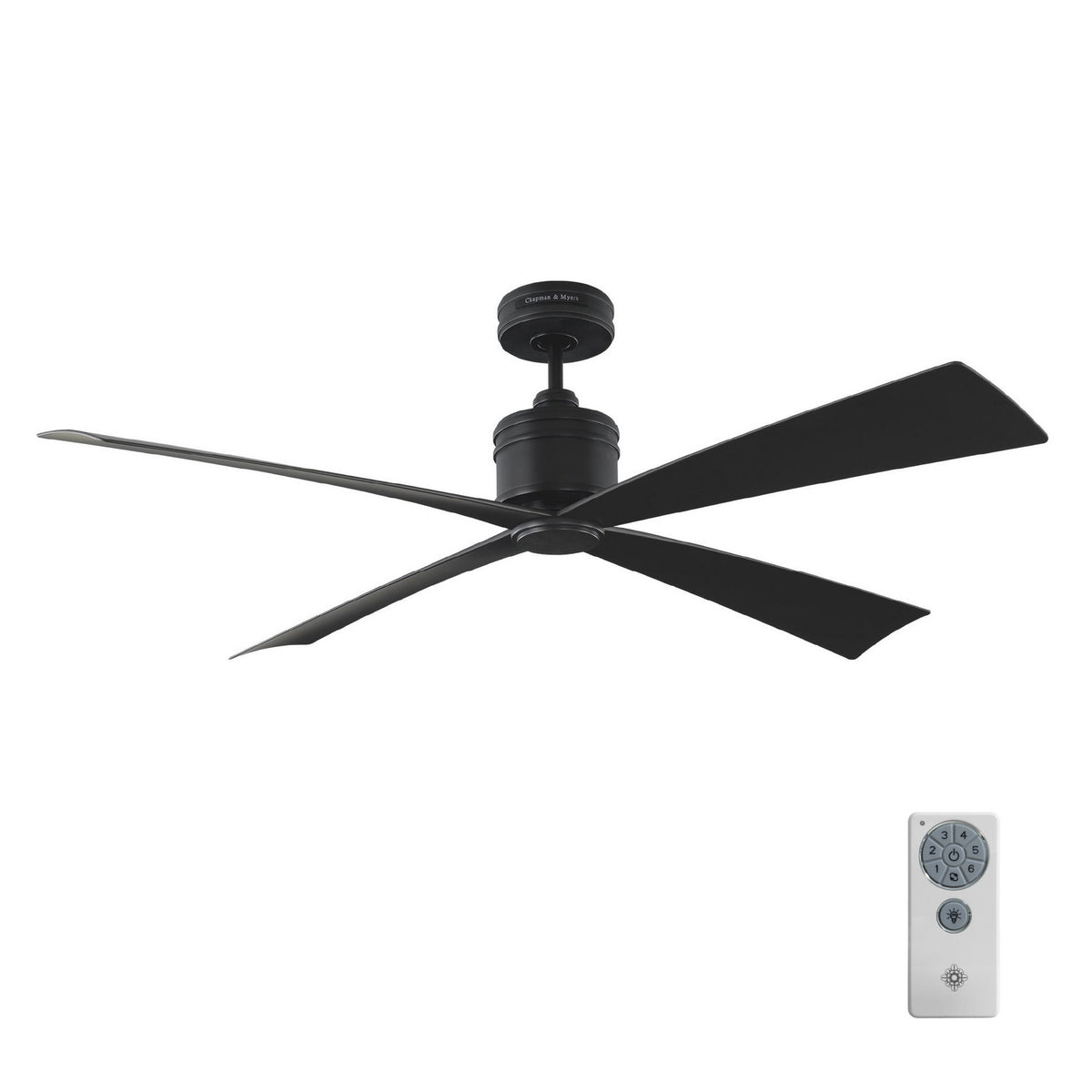 Visual Comfort Fan-4LNCR56MBK|ALT|1