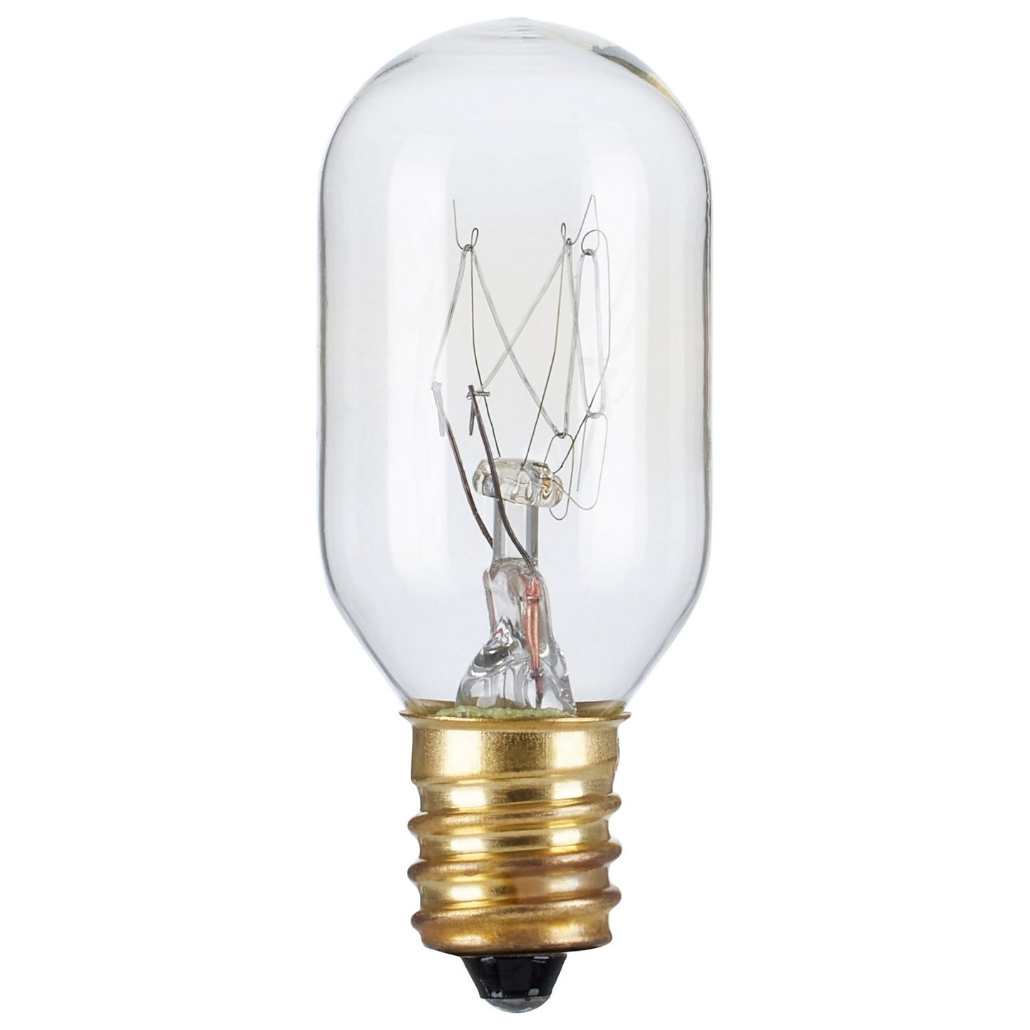 Tubular 20 Watt E12 T7 130V Incandescent 2700k Light Bulb by Satco