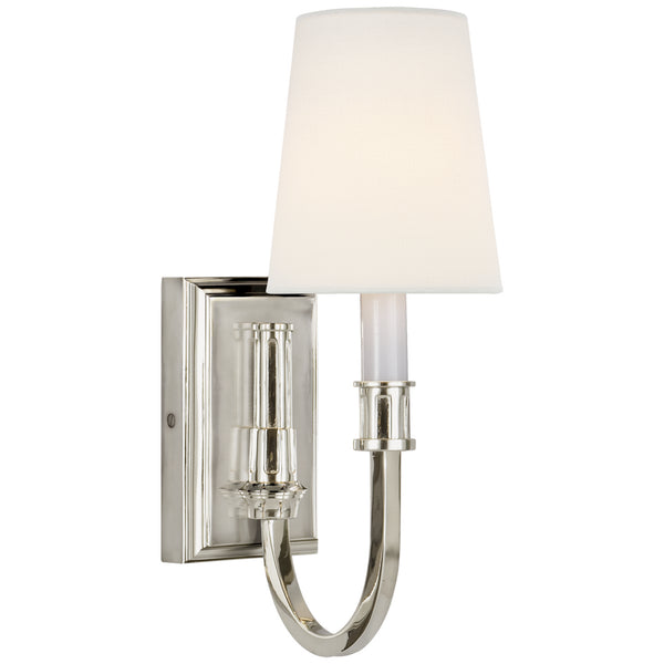 Visual Comfort Signature - TOB 2327PN-L - One Light Wall Sconce - Modern Library - Polished Nickel from Lighting & Bulbs Unlimited in Charlotte, NC