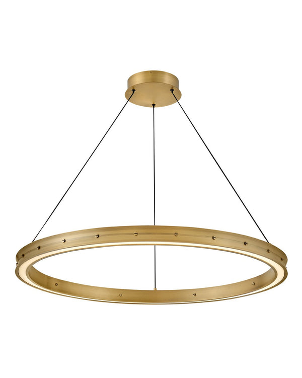 Fredrick Ramond - FR41476LCB - LED Chandelier - Althea - Lacquered Brass from Lighting & Bulbs Unlimited in Charlotte, NC