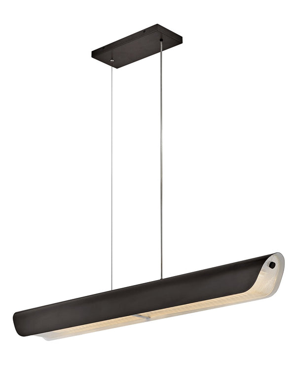 Fredrick Ramond - FR41555BX - LED Linear Pendant - Arco - Black Oxide from Lighting & Bulbs Unlimited in Charlotte, NC