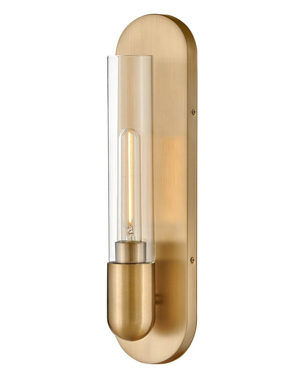 Lark - 83470LCB - LED Wall Sconce - Tully - Lacquered Brass from Lighting & Bulbs Unlimited in Charlotte, NC