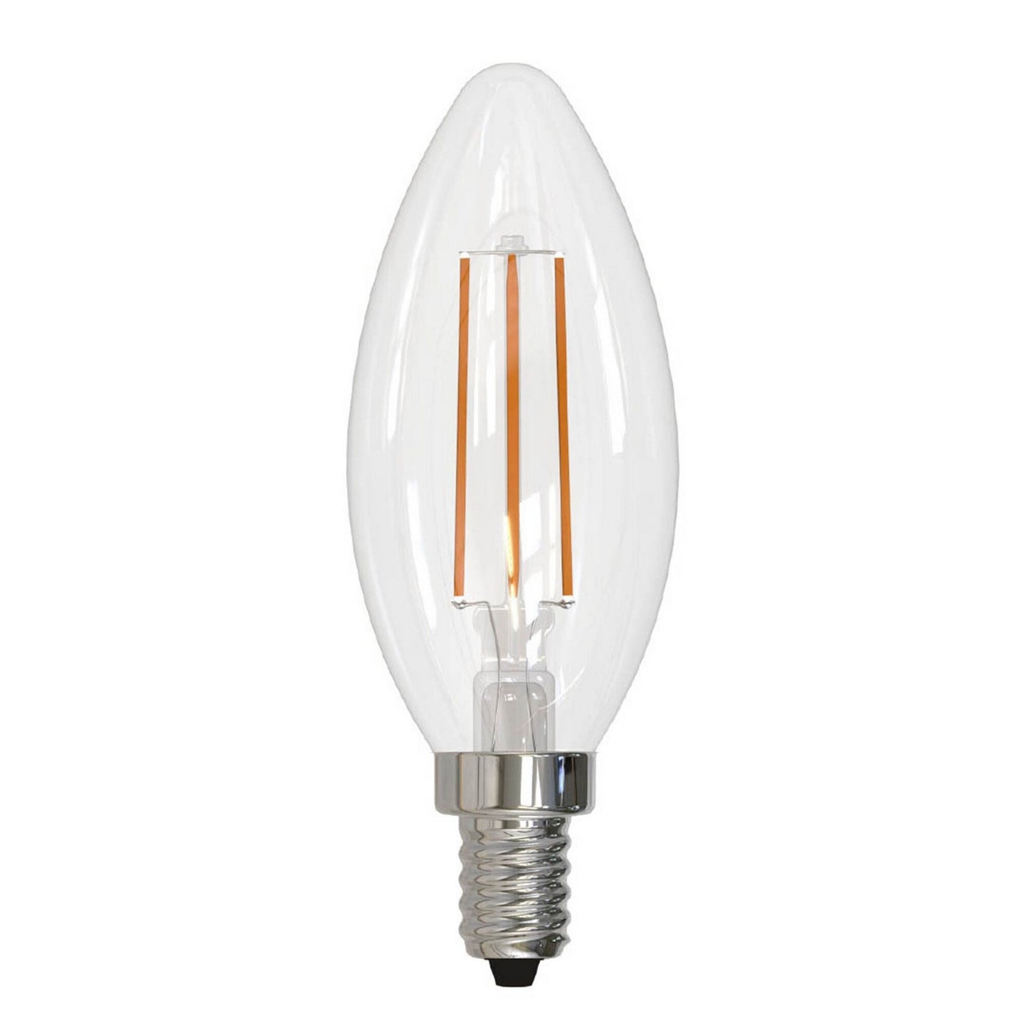 Torpedo 4 Watt (40 Watt Equivalent) E12 Candelabra B11 120V LED 2700k Light Bulb by Bulbrite