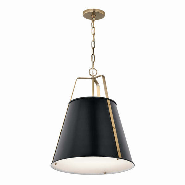 Kichler - 52711BK - Two Light Pendant - Etcher - Black from Lighting & Bulbs Unlimited in Charlotte, NC
