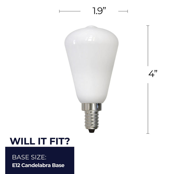 Bulbrite - 776824 - Light Bulb - Milky from Lighting & Bulbs Unlimited in Charlotte, NC