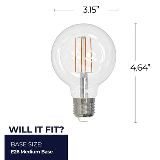 Light Bulb in Clear Finish by Bulbrite