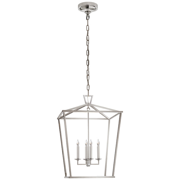 Visual Comfort Signature - CHC 2165PN - Four Light Lantern - Darlana - Polished Nickel from Lighting & Bulbs Unlimited in Charlotte, NC