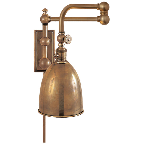 Visual Comfort Signature - CHD 2150AB-AB - One Light Wall Sconce - Pimlico - Antique-Burnished Brass from Lighting & Bulbs Unlimited in Charlotte, NC