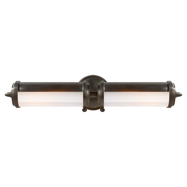 Visual Comfort Signature - TOB 2207BZ-WG - Two Light Bath Sconce - Merchant - Bronze from Lighting & Bulbs Unlimited in Charlotte, NC