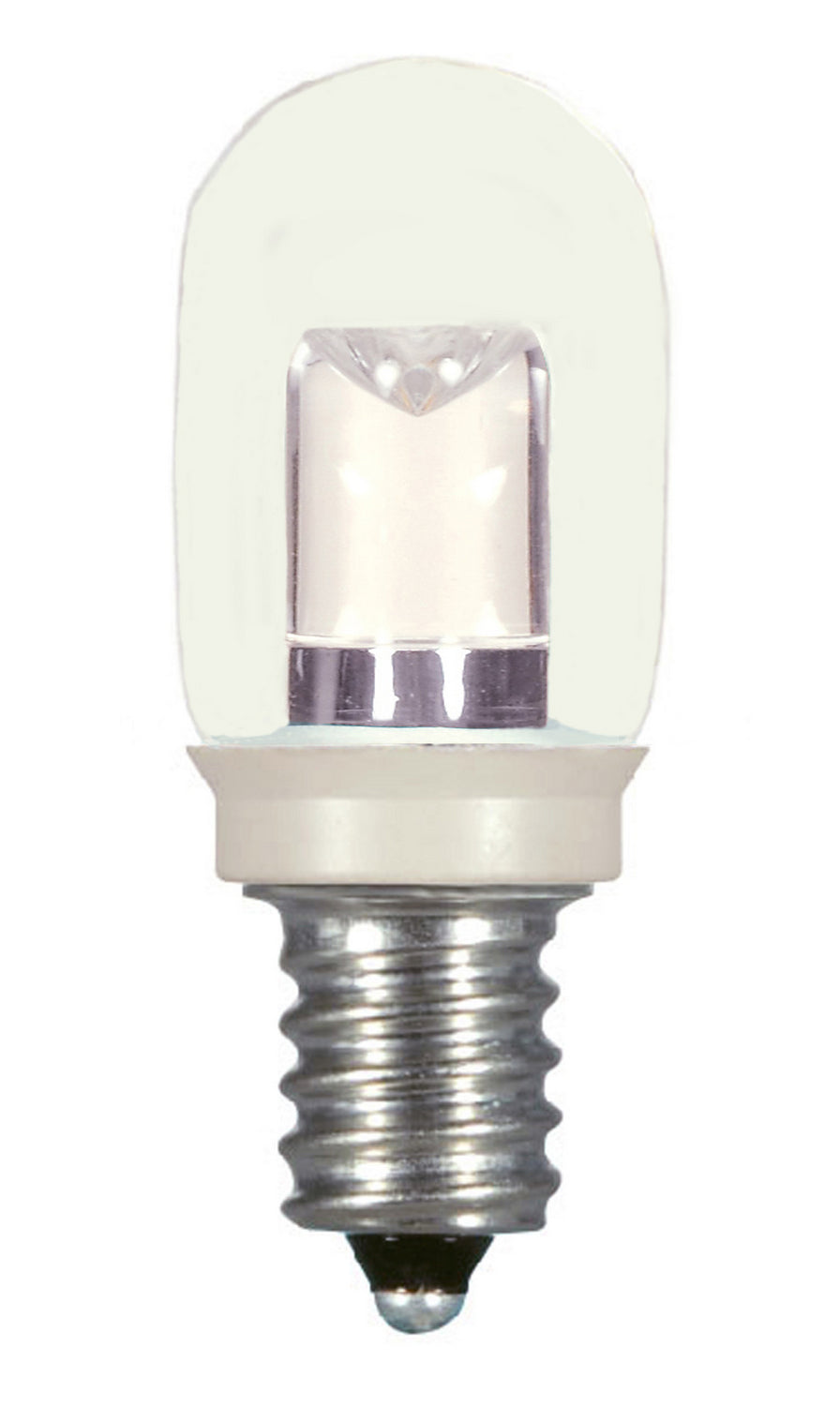 Tubular 0 Watt E12 T6 120.00V LED 2700k Light Bulb by Satco
