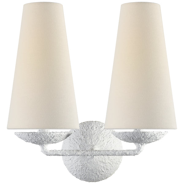 Visual Comfort Signature - ARN 2202PL-L - Two Light Wall Sconce - Fontaine - Plaster from Lighting & Bulbs Unlimited in Charlotte, NC