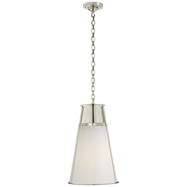 Visual Comfort Signature - TOB 5753PN-WG - One Light Pendant - Robinson - Polished Nickel from Lighting & Bulbs Unlimited in Charlotte, NC