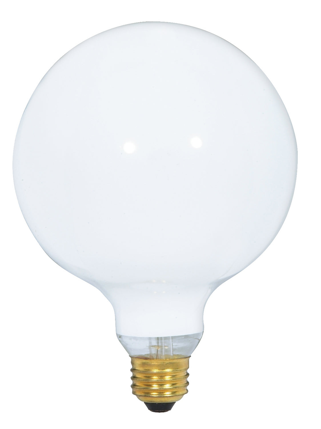 Globe 100 Watt E26 G40 120V Incandescent 2700k Light Bulb by Satco