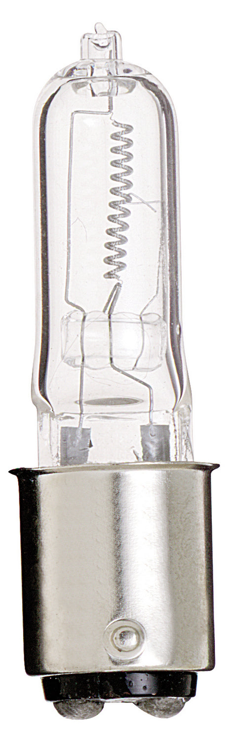Tubular 150 Watt BA15d T4.5 120.00V Halogen 2900k Light Bulb by Satco