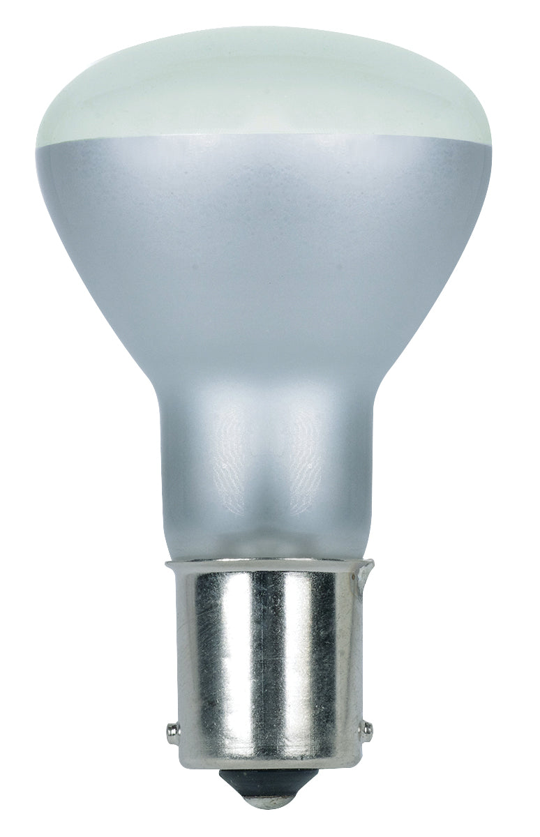 Reflector 20 Watt BA15s R12 28V Incandescent Light Bulb by Satco