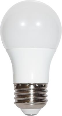 Satco 5.5 Watt A15 LED Frosted 3000K Soft White Medium Base Bulb – 40 Watt Equivalent, Dimmable 450 Lumen Indoor Lamp