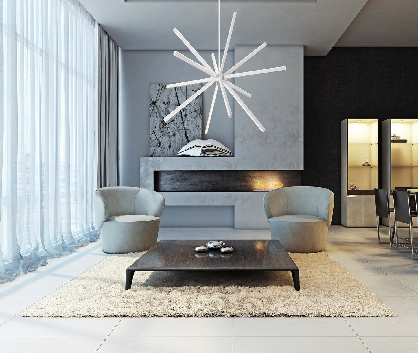 Kuzco Lighting-CH14348-WH|ALT|1