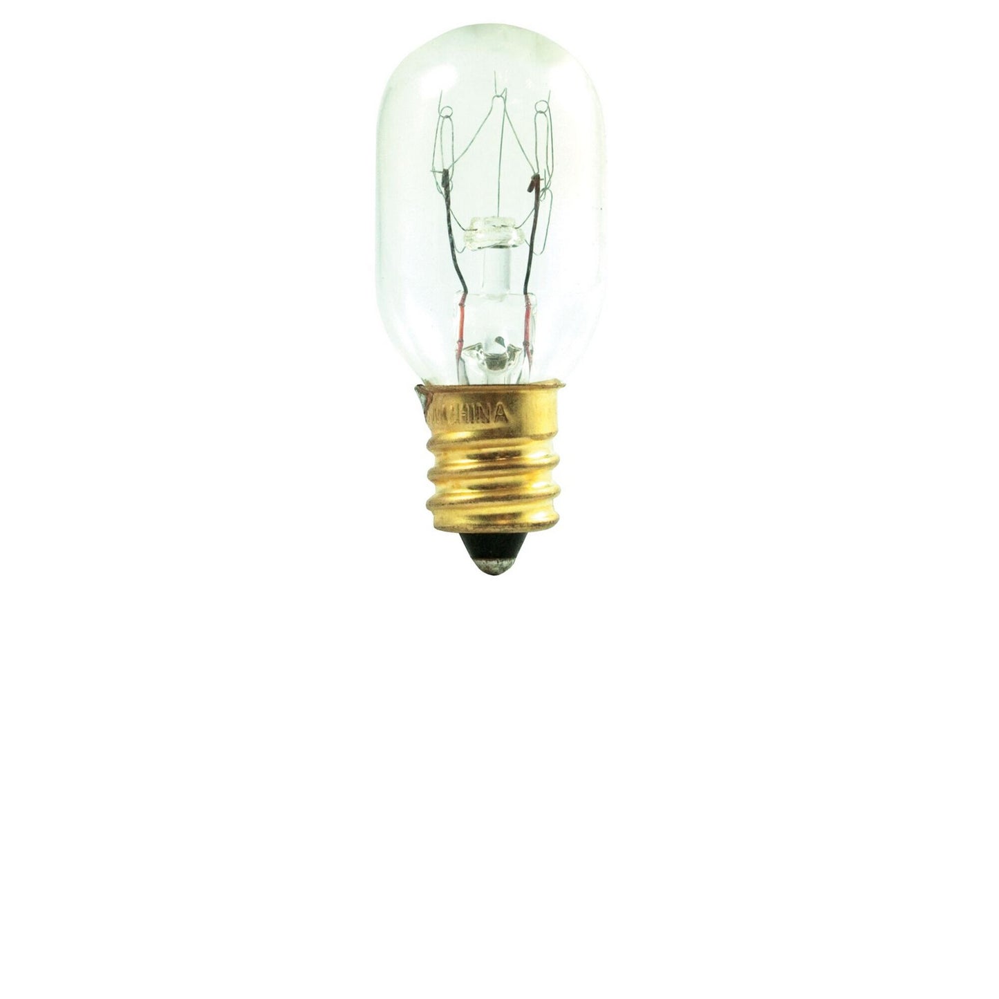 Tubular 15 Watt E12 T7 120V Incandescent 2700k Light Bulb by Bulbrite