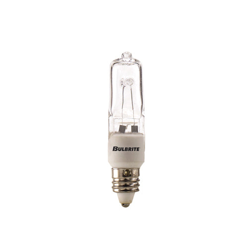 Tubular 75 Watt E11 T4 120V Halogen 2900k Light Bulb by Bulbrite