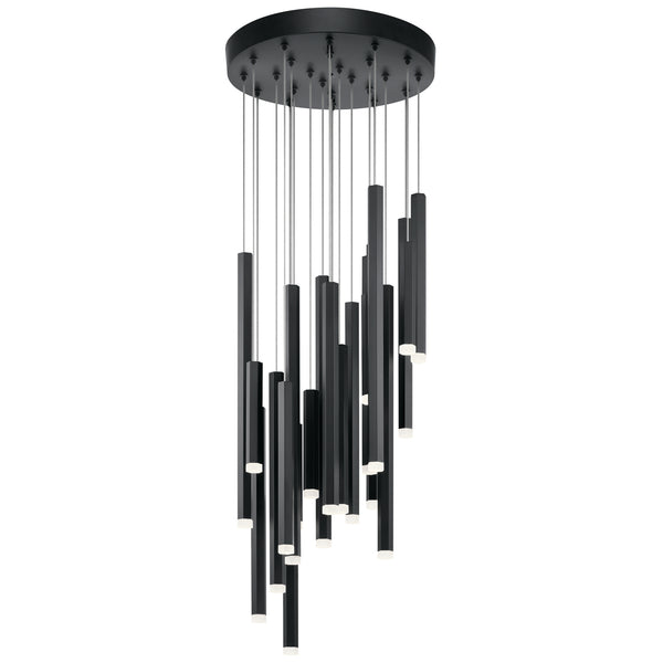 Kichler - 84116 - LED Pendant - Soho - Black from Lighting & Bulbs Unlimited in Charlotte, NC