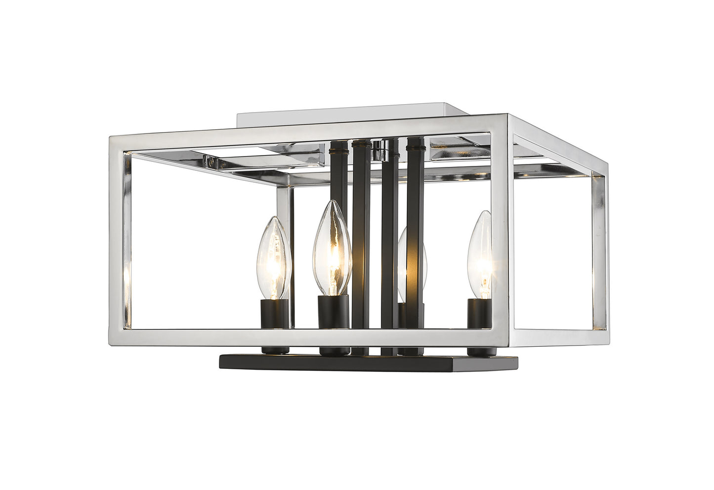 Z-Lite-456F-CH-BK|MAIN