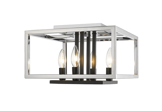Z-Lite-456F-CH-BK|MAIN