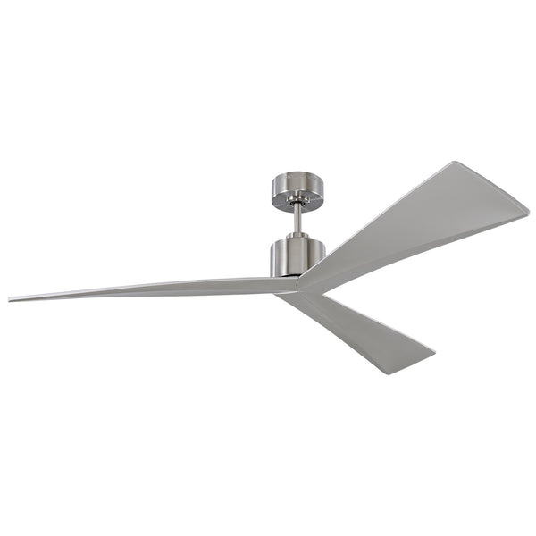 Visual Comfort Fan - 3ADR60BS - 60"Ceiling Fan - Adler - Brushed Steel from Lighting & Bulbs Unlimited in Charlotte, NC