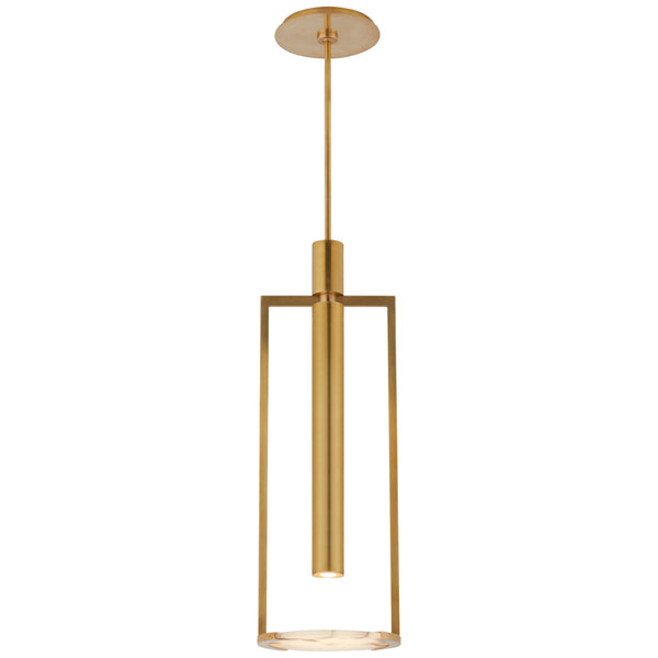 Visual Comfort Signature - KW 5612AB-ALB - LED Pendant - Melange - Antique-Burnished Brass from Lighting & Bulbs Unlimited in Charlotte, NC