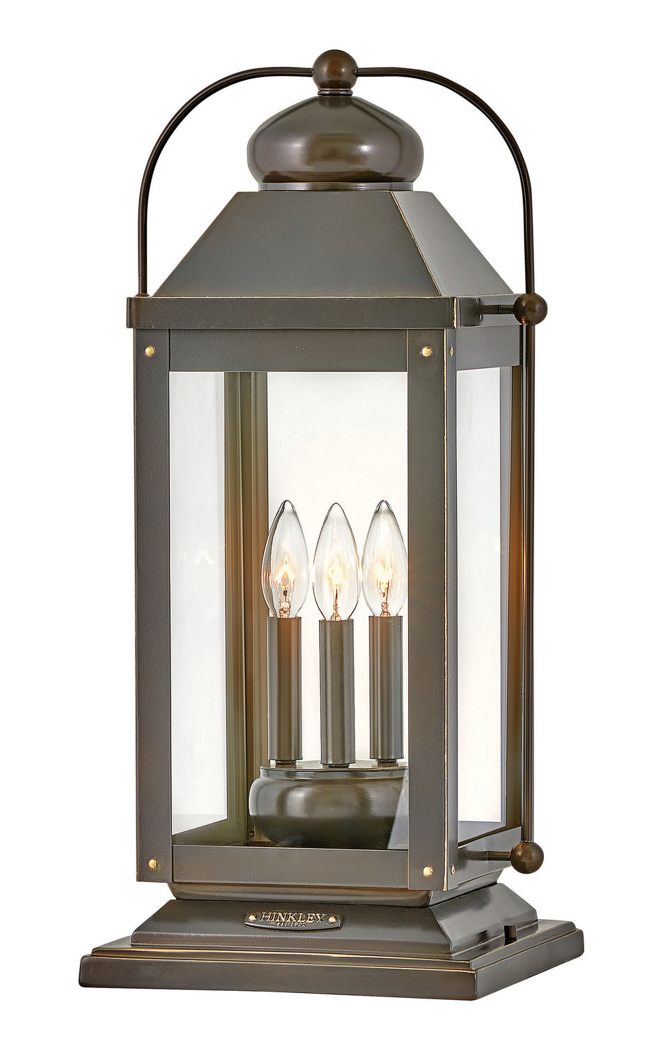 Anchorage Outdoor (Wet) Post Lanterns by Hinkley