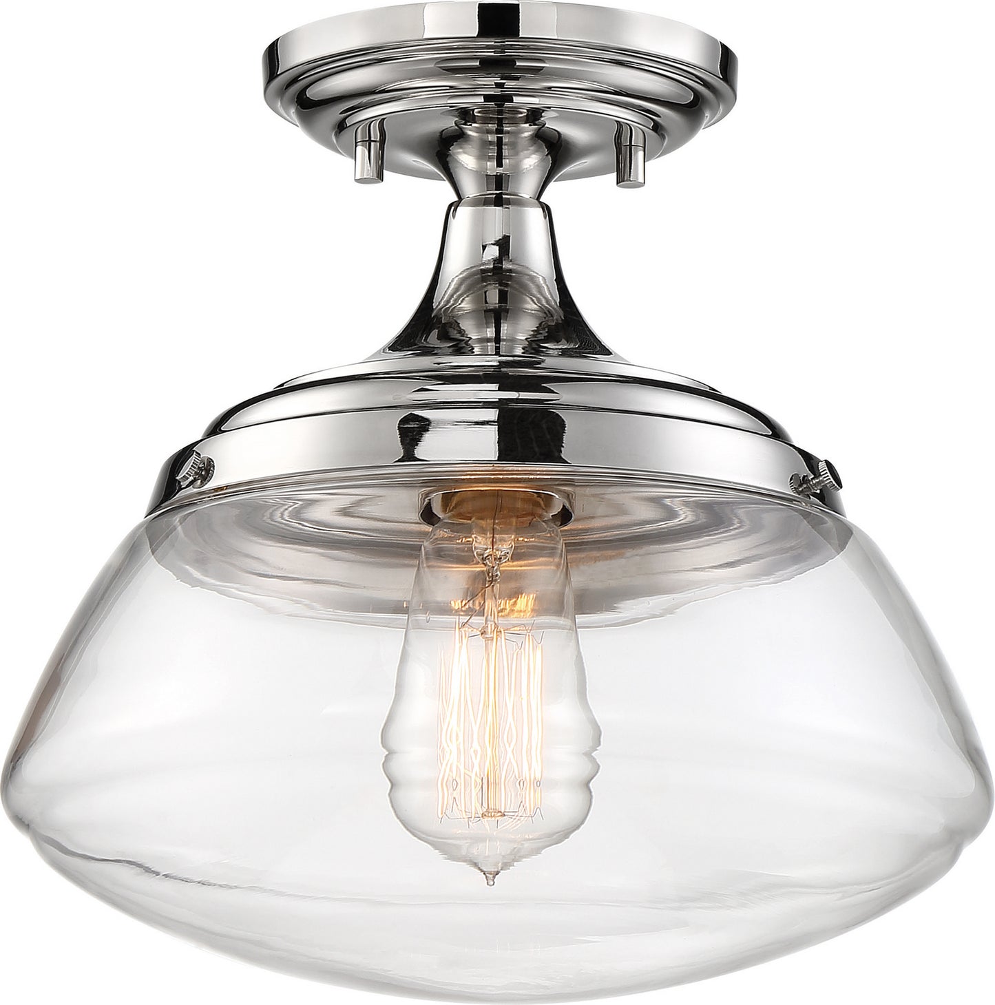 Kew Outdoor (Damp) Semi-Flush Mount Ceiling Light by Nuvo Lighting