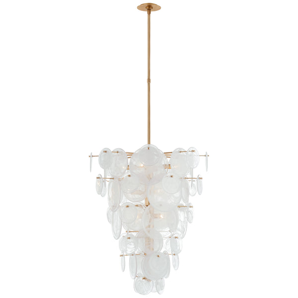 Visual Comfort Signature - ARN 5452G-WSG - 12 Light Chandelier - Loire - Gild from Lighting & Bulbs Unlimited in Charlotte, NC