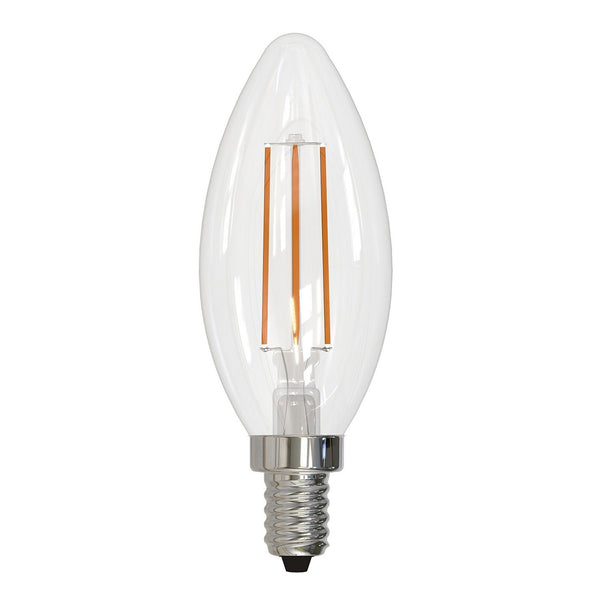Light Bulb from the Filaments: Collection in Clear Finish by Bulbrite