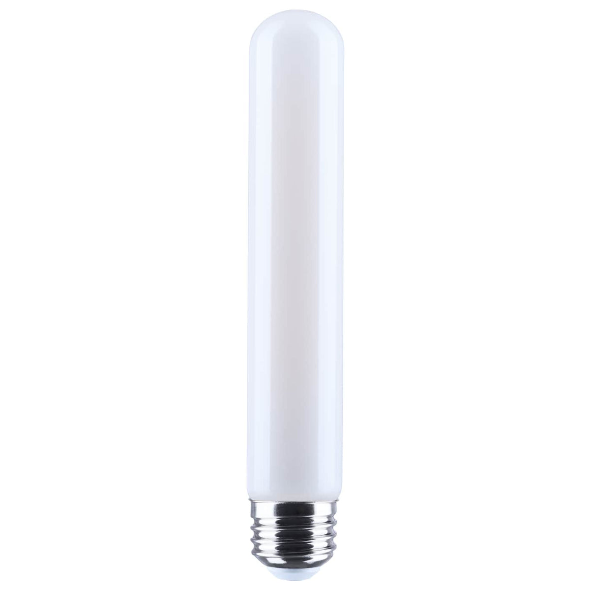 Tubular 8 Watt (75 Watt Equivalent) E26 T9 700L 120V LED 3000k Light Bulb by Satco