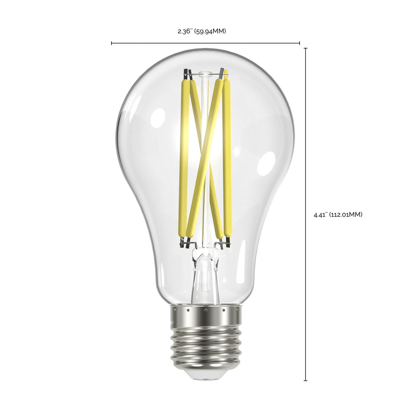 12.5 Watt (100 Watt Equivalent) Medium A19 120V LED 3000k Light Bulb by Satco