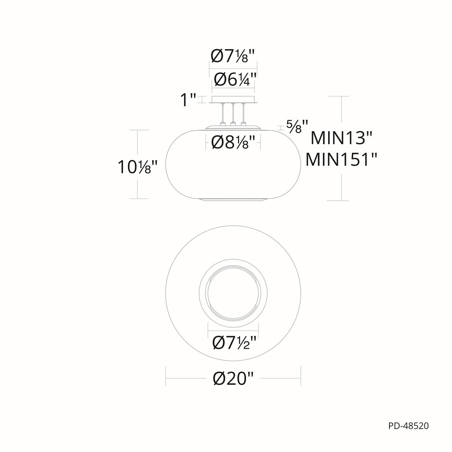 W.A.C. Lighting-PD-48520-35-BK|ALT|1
