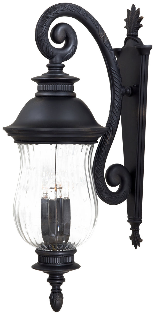 Minka-Lavery - 8908-94 - Four Light Wall Mount - Newport - Heritage from Lighting & Bulbs Unlimited in Charlotte, NC