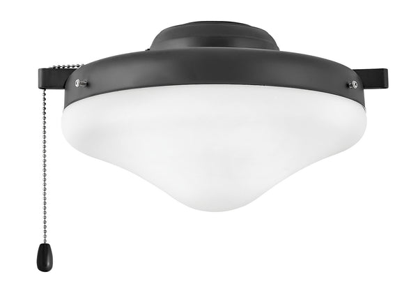 Hinkley - 930007FMB - LED Fan Light Kit - Light Kit - Matte Black from Lighting & Bulbs Unlimited in Charlotte, NC