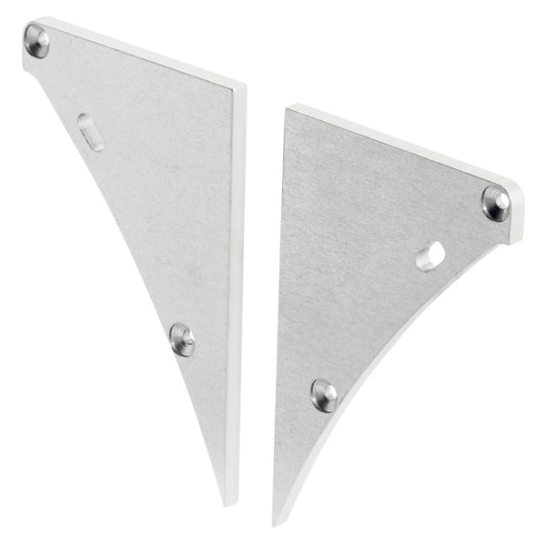 Kichler - 1TEE2M1SFSSIL - Tape Extrusion End Cap 1pr. - Ils Te Series - Silver from Lighting & Bulbs Unlimited in Charlotte, NC