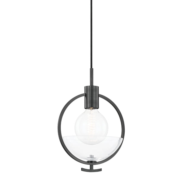 Mitzi - H387701-OB - One Light Pendant - Ringo - Old Bronze from Lighting & Bulbs Unlimited in Charlotte, NC