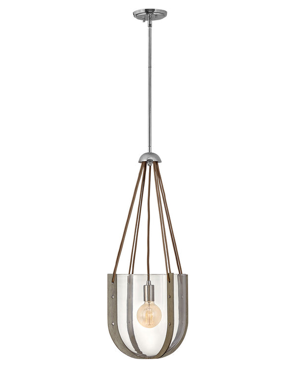 Hinkley - 33204PNI - LED Pendant - Vaso - Polished Nickel from Lighting & Bulbs Unlimited in Charlotte, NC