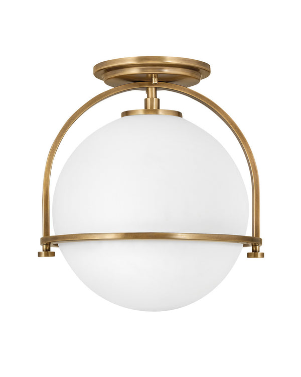 Hinkley - 3403HB - LED Foyer Pendant - Somerset - Heritage Brass from Lighting & Bulbs Unlimited in Charlotte, NC
