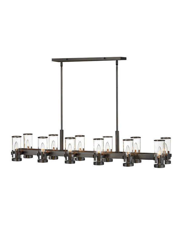 Hinkley - 38108BX - LED Chandelier - Reeve - Black Oxide from Lighting & Bulbs Unlimited in Charlotte, NC