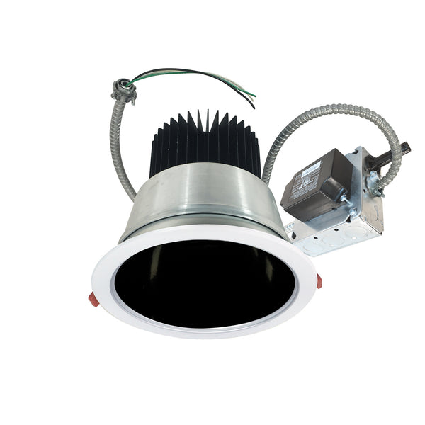 Nora Lighting - NCR2-810940FE3BWSF - 8" - Black / White from Lighting & Bulbs Unlimited in Charlotte, NC
