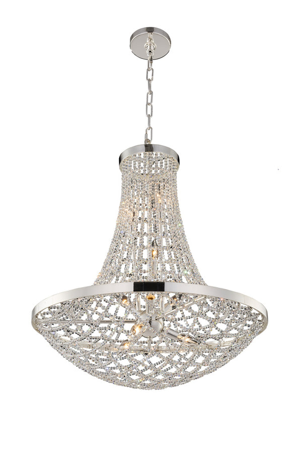 Allegri - 036456-014-FR001 - Nine Light Pendant - Felicity - Polished Silver from Lighting & Bulbs Unlimited in Charlotte, NC
