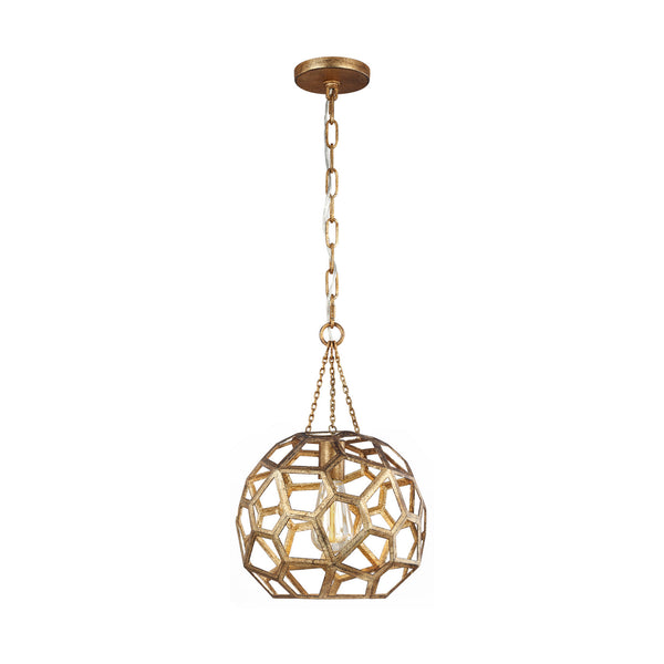 Visual Comfort Studio - AP1051ADB - One Light Pendant - Feccetta - Antique Gild from Lighting & Bulbs Unlimited in Charlotte, NC