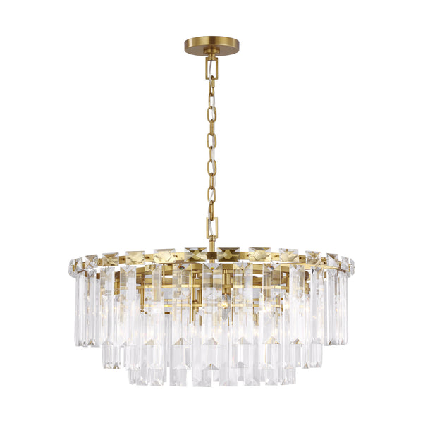 Visual Comfort Studio - CC12716BBS - 16 Light Chandelier - Arden - Burnished Brass from Lighting & Bulbs Unlimited in Charlotte, NC