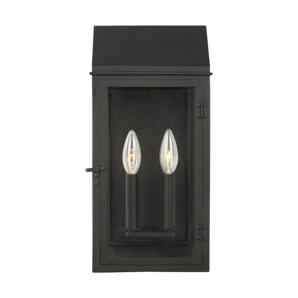 Visual Comfort Studio - CO1262TXB - Two Light Outdoor Wall Lantern - Hingham - Textured Black from Lighting & Bulbs Unlimited in Charlotte, NC