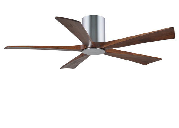 Matthews Fan Company - IR5HLK-CR-WA-52 - 52" Ceiling Fan - Irene - Polished Chrome from Lighting & Bulbs Unlimited in Charlotte, NC