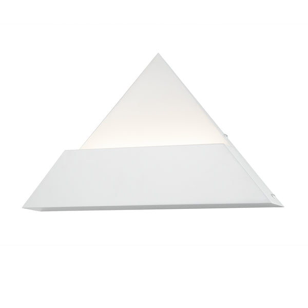 Justice Designs - NSH-4261-WHTE - LED Wall Sconce - Prism - Matte White from Lighting & Bulbs Unlimited in Charlotte, NC